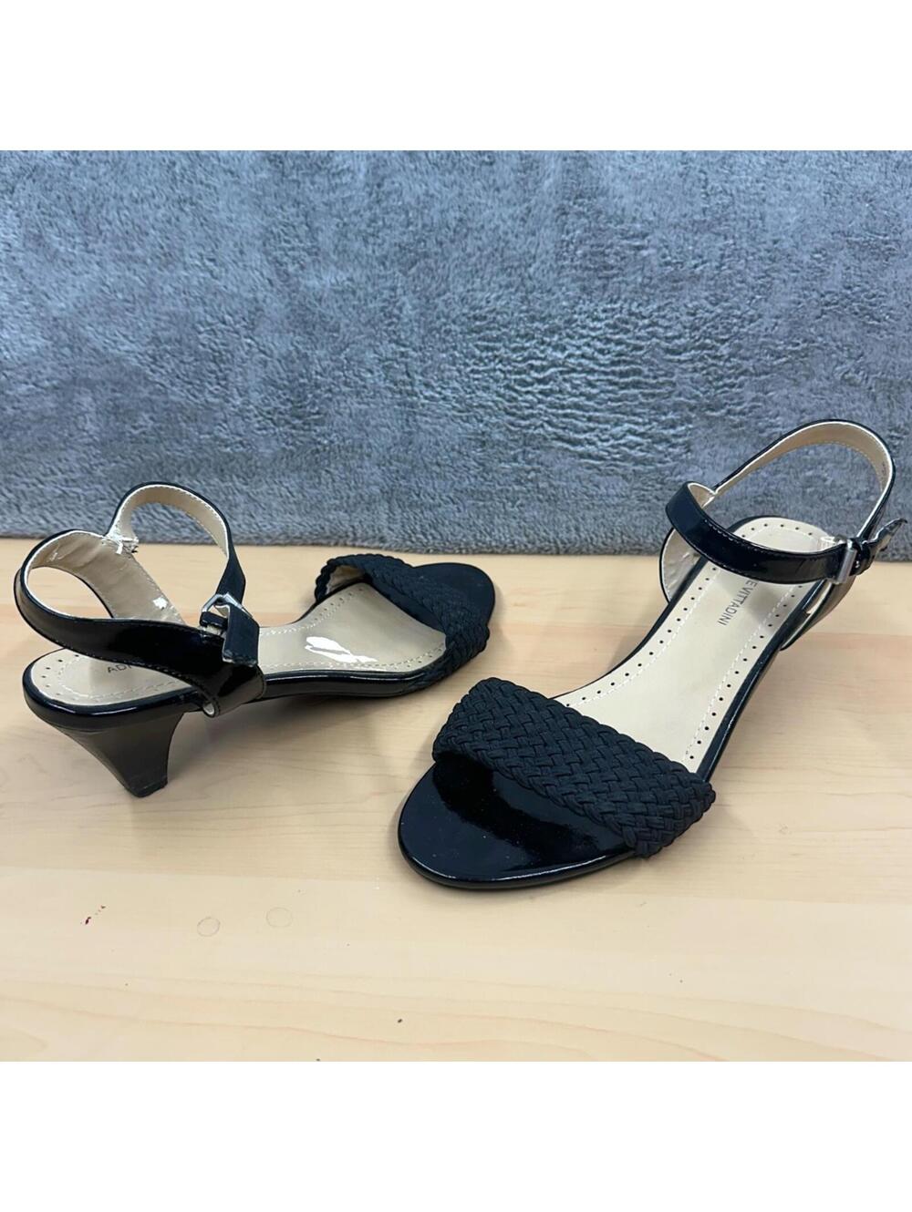 Adrienne Vittadini Sleek Weave Kitten Heel‎